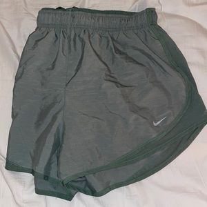 Grey-Green Nike Shorts